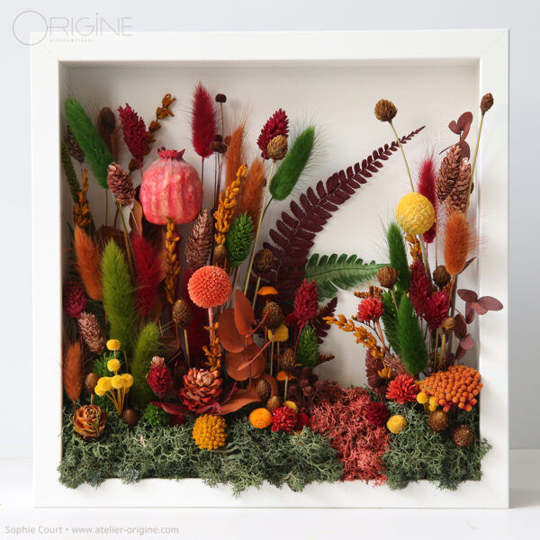 décoration-végétale-tableau-vegetal-mini-foret-origine-atelier-floral-printemps-automne