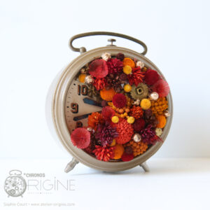 reveil-végétal-vegetaux-stabilisés-vintage-detournement-d'objet-origine-atelier-floral-sophie-court